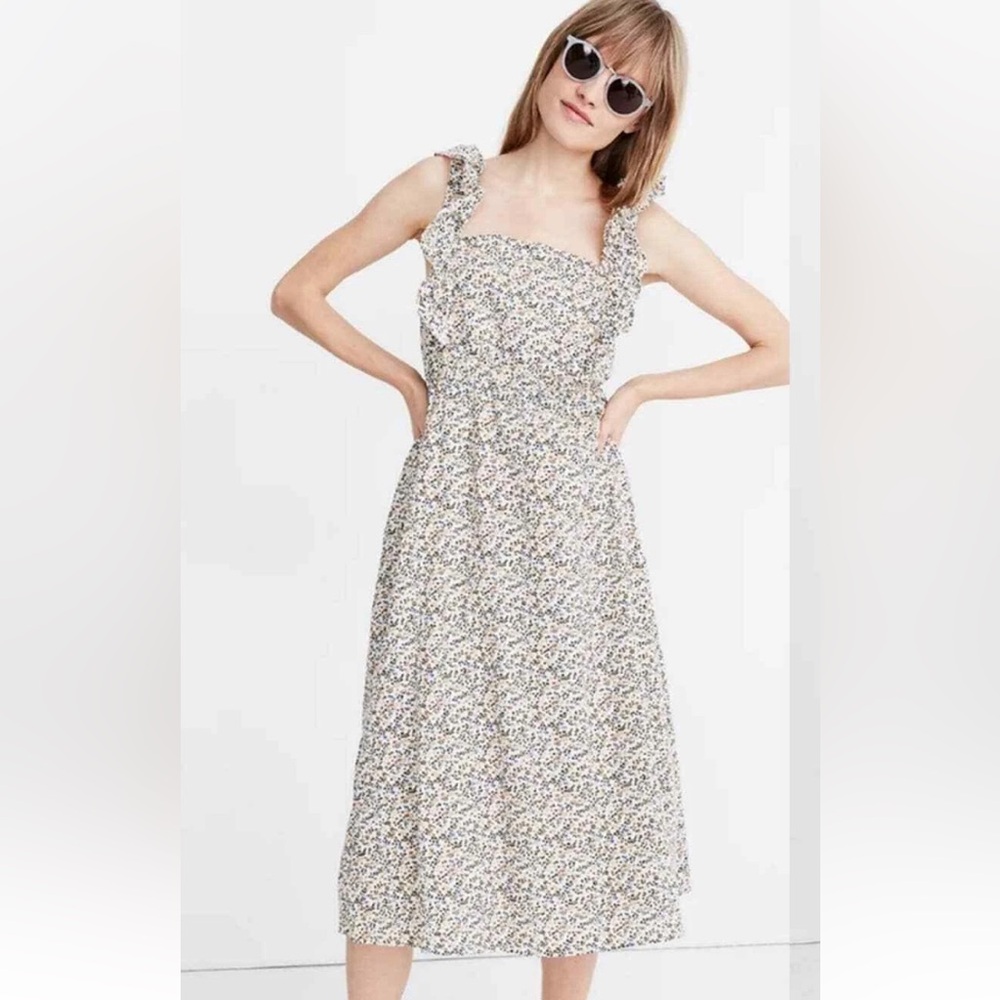 MADEWELL FLORAL DRESS